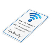 wifiパスワード詳細 マグネット (左側)