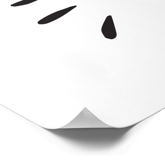 Wifiパスワード ポスター (角)