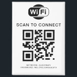 Wifiパスワード | QRコードスキャンによる接続 マグネット<br><div class="desc">Wifiパスワード | QR Code Scan to Connectペデスタルのサイン、作成あなた自身の製品を簡単に更新することができるスタイルを写真と文字で簡単に更新カスタマイズし、変更やを削除し、この製品をカスタマイズする必要がある任意のバックグランドカラーを救済、下のメッセージボタンを使用して私に教えてえてくださいもし。</div>