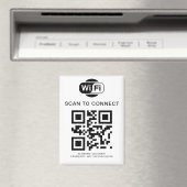 Wifiパスワード | QRコードスキャンによる接続 マグネット (インサイチュ (食洗機))