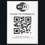 Wifiパスワード | QRコードスキャンによる接続 マグネット<br><div class="desc">Wifiパスワード | QR Code Scan to Connectペデスタルのサイン、作成あなた自身の製品を簡単に更新することができるスタイルを写真と文字で簡単に更新カスタマイズし、変更やを削除し、この製品をカスタマイズする必要がある任意のバックグランドカラーを救済、下のメッセージボタンを使用して私に教えてえてくださいもし。</div>
