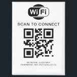 Wifiパスワード | QRコードスキャンによる接続 マグネット<br><div class="desc">Wifiパスワード | QR Code Scan to Connectペデスタルのサイン、作成あなた自身の製品を簡単に更新することができるスタイルを写真と文字で簡単に更新カスタマイズし、変更やを削除し、この製品をカスタマイズする必要がある任意のバックグランドカラーを救済、下のメッセージボタンを使用して私に教えてえてくださいもし。</div>
