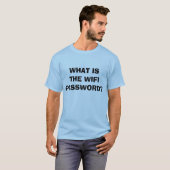 "Wifiパスワード" Tシャツ (正面フル)