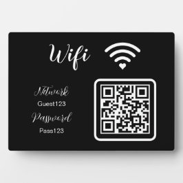 Wifiパーソナライズされたパスワード署名for Business フォトプラーク