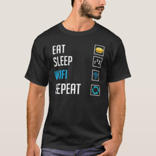 Wifiルーターのインターネットパスワード引用文コンピューターWlan Tシャツ