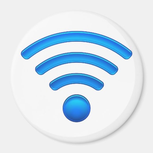 Wifi信号 マグネット (正面)