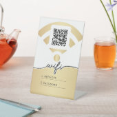 Wifi名とパスワード 台座サイン (インサイチュ)