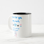 WIFI引用文 ツートーンマグカップ (正面左)