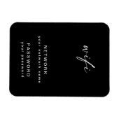 Wifi情報冷蔵庫 マグネット (横)