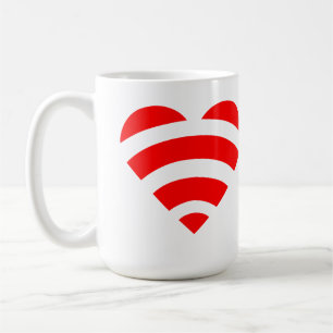 Wifi愛 コーヒーマグカップ