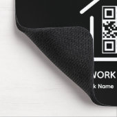 WiFi詳細かわいらしはWiFi QRコードに対応 マウスパッド (コーナー)