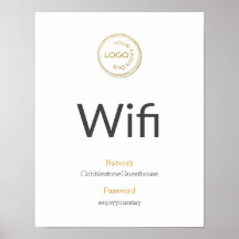 Wifi詳細のロゴビジネスの追加
