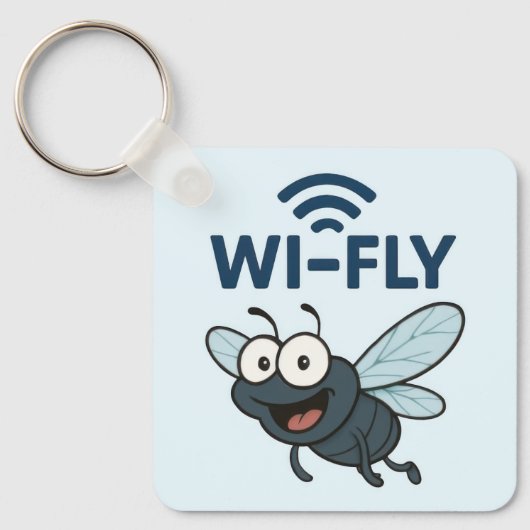 Wifi おもしろい キーホルダー (正面)