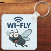 Wifi おもしろい キーホルダー (裏面)