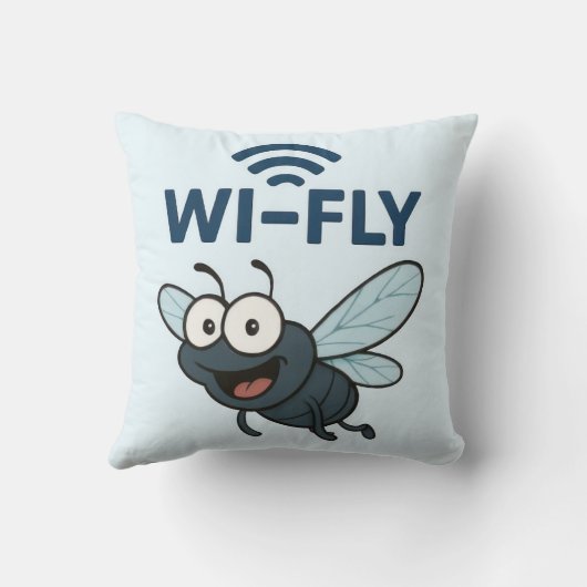 Wifi おもしろい クッション (裏面)