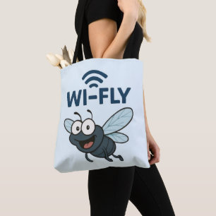 Wifi おもしろい トートバッグ