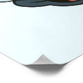 Wifi おもしろい ポスター (角)