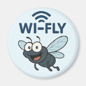 Wifi おもしろい マグネット (正面)