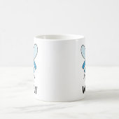 Wifi インターネット コーヒーマグカップ (中央)