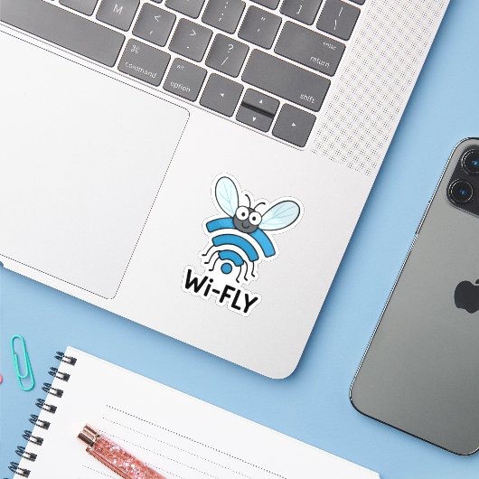 Wifi インターネット シール (ノートパソコンとiPhone)