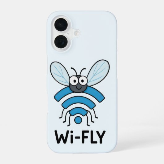 Wifi インターネット フォンケース iPhone 16ケース (裏面)