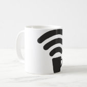 WiFi コーヒーマグカップ (正面左)
