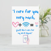 WIFI 見積もり 招待状 (スタンド正面)