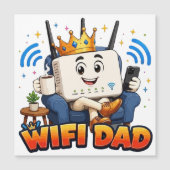 WIFI DAD おもしろルーターキャラ (正面)