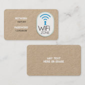 Wifi Internet Premium 名刺 (正面/裏面)