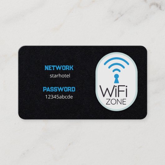 Wifi Internet Premium 名刺 (正面)