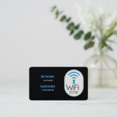 Wifi Internet Premium 名刺 (スタンド正面)