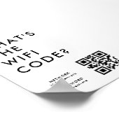 Wifi Password | QR Code Scan to Connect ポスター (角)
