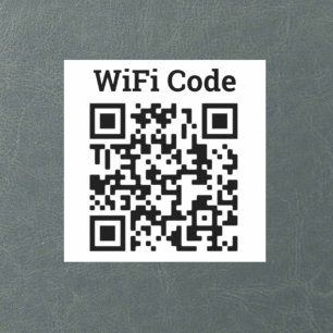 Wifi QRコードシール シール