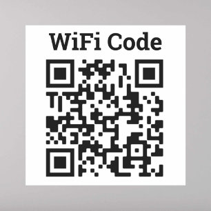 Wifi QRコードシール シール