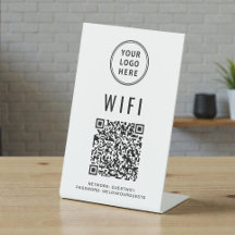 Wifi QRコード ビジネスロゴ スキャンで接続