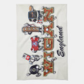 Wiganのマンガのキャラクタ キッチンタオル (縦)