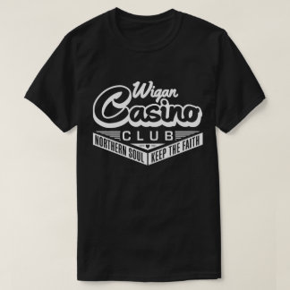 Wiganの北の精神のレトロすべてのNighterの信頼のティー Tシャツ