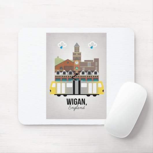 Wigan マウスパッド (マウス)
