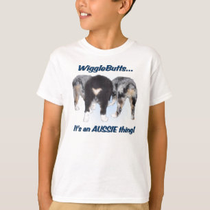 Wigglebuttsの子供のスエットシャツ Tシャツ