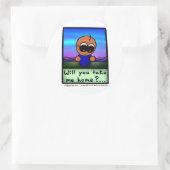 Wigglypops氏"家私を取りますか。" ラウンドシール (バッグ)