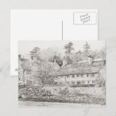 Wight UK 2008のMottistone Hall Isle ポストカード (正面/裏面)