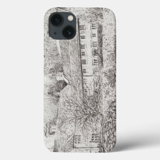 Wight UK 2008のMottistone Hall Isle Case-Mate iPhoneケース (裏面)