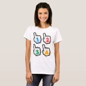 Wii Manos Tシャツ (正面フル)