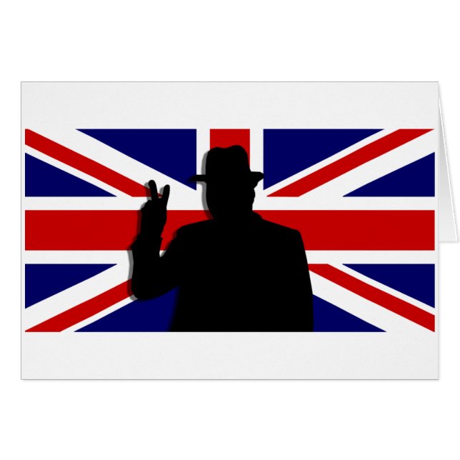 Wiinston Churchillイギリスのブルドッグ (正面横)