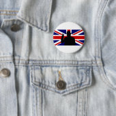 Wiinston Churchillイギリスのブルドッグ 缶バッジ (インサイチュ)