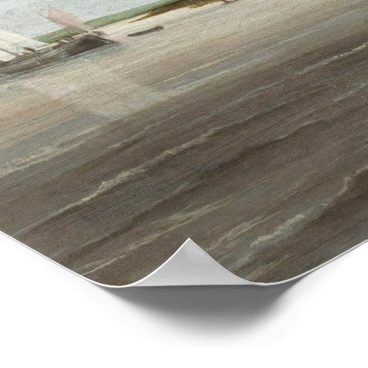 Wijk bij DuurstedeのJacob van Ruisdael Windmill ポスター (角)