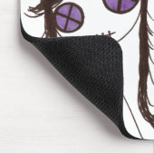 WIKH Ser#104の女の子は楽しい時を過したいと思いますも! マウスパッド (コーナー)