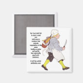 "Wiki-LEEKS" マグネット (正面/裏面)