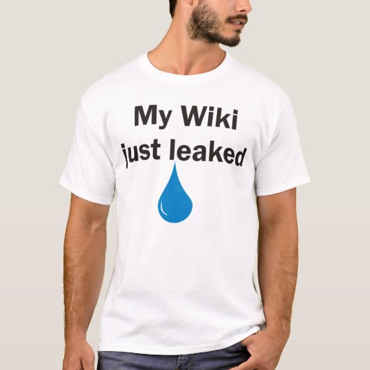 WikiLeak 1 Tシャツ (正面)