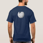 Wikipedia Tシャツ (裏面)